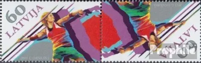 Produktbild von Briefmarken Lettland 2012 Mi 838K (kompl.Ausg.) Kehrdruckpaar postfrisch Sport