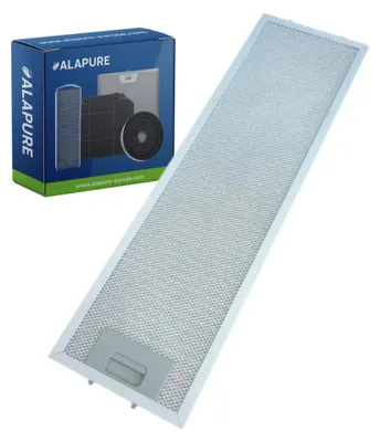 Productafbeelding van Alapure metalen filter, geschikt voor Electrolux 50287157007, afmetingen 470x137 mm