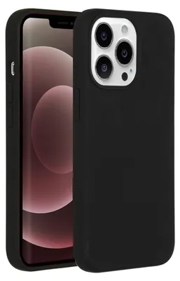 Immagine prodotto di Custodia in silicone liquido Accezz con MagSafe per iPhone 13 Pro Max - Nero