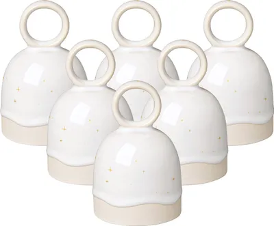 Produktbild von like. by Villeroy & Boch Winter Glow Tischglocke ø 6,6 cm 6er Set - DS