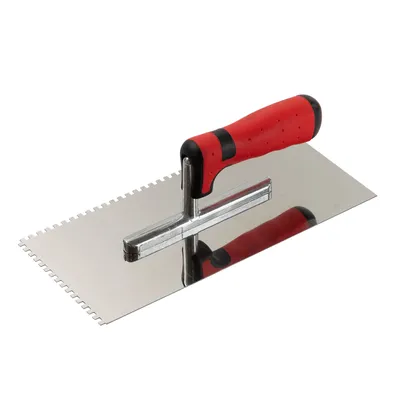 Obrázek produktu pro Americké hladítko vroubkované 4 mm 280x130 mm AGK4