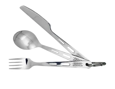 Produktbild von Vargo Titan-Besteckset 3-teilig