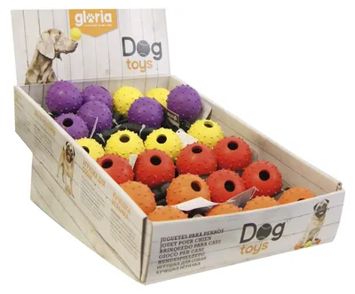 Image de Gloria - Balles en caoutchouc avec ruban, assorties 5 cm 5 cm