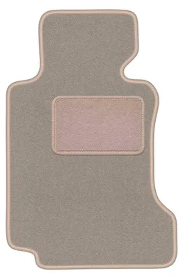 Imagen del producto de Alfombrilla conductor de moqueta para BMW Serie 7 E38 1994-2001 (sedán) – 1 pieza, beige, a medida – Wielganizator LUX