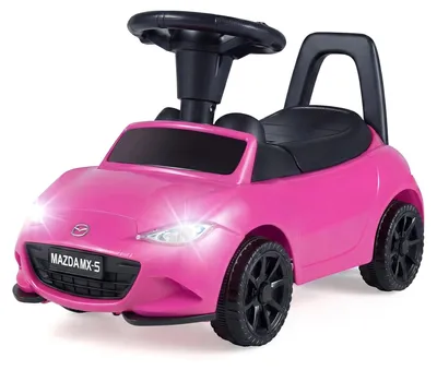 Produktbild von Kleinkind-Elektroauto mit Lichtern, Sicherheitsmerkmalen, Rosa