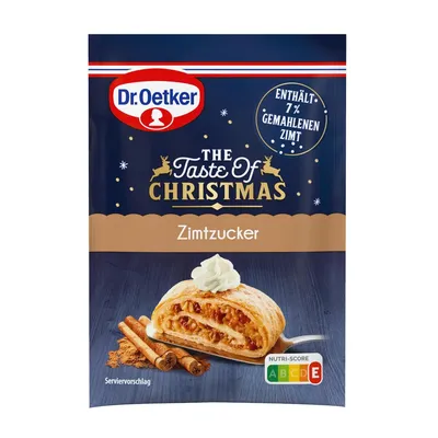 Obrázek produktu pro Dr. Oetker skořicový cukr 3x20g dokonale dávkované balení 60g