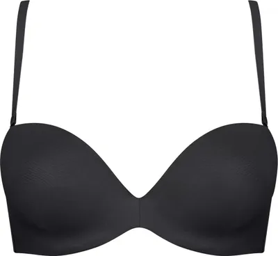 Produktbild von Triumph Stepy Soft WDP BH in Schwarz mit abnehmbaren Trägern, gepolstert, mit Bügeln, Größe 70B
