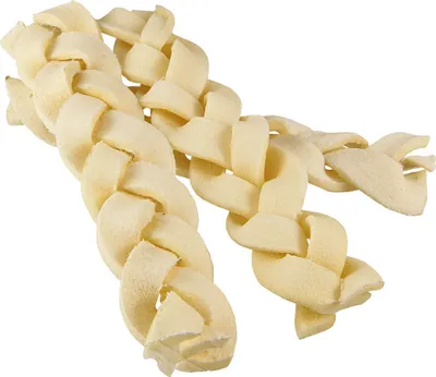 Produktbild von 1kg  Schecker Kauzöpfe - ein langer Kauspass - pflegt die Zähne und beugt Zahnstein vor