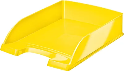 Image de LEITZ Corbeille à courrier Plus WOW A4 polystyrène jaune
