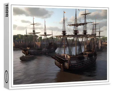 Produktbild von raxxa Premium-Puzzle "Ahoi", 1000 Teile