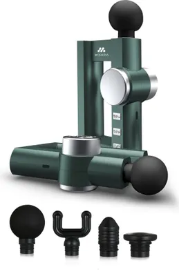 Produktbild von MISURA MB2 Massagepistole mit Tiefenwärmefunktion ALPINE GREEN GRÜN