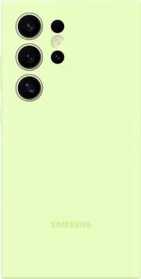 Image de Samsung Silicone Cover Galaxy S24 Ultra - kaki