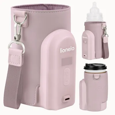 Produktbild von Lionelo Flaschenwärmer Thermup Go Evo 5 Temperaturstufen Pink Mist