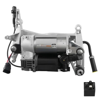Zdjęcie produktu dla Sprężarka zawieszenia pneumatycznego ze wspornikiem do Audi Q7 4L 4LB 2006-2015 4L0698007