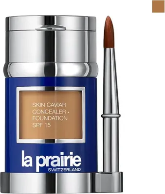 Zdjęcie produktu dla płynny makijaż z korektorem SPF 15 (Haut Caviar Concealer Foundation) 30 ml + 2 g - Odcień: Almond Beige