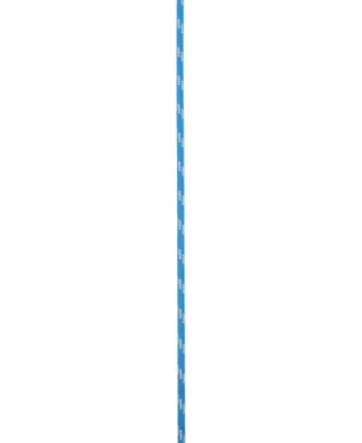 PES Cord 4mm von Edelrid; eine dünne; blaue Reepschnur für Kletteranwendungen.