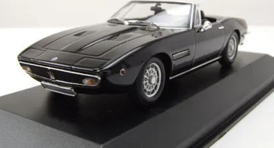 Produktbild von Maxichamps 940123331 Maserati Ghibli Spyder 1969 schwarz 1:43