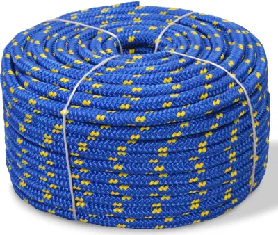 Zdjęcie produktu dla Linka żeglarska z polipropylenu, 10 mm, 250 m, niebieska
