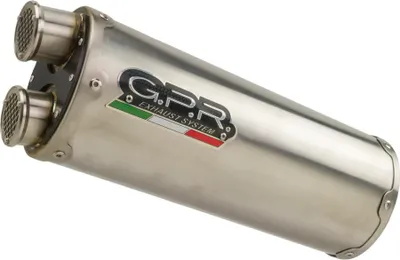 Produktbild von GPR Dual Inox Homologierter Slip-on Auspuff für YAMAHA Tenere 700
