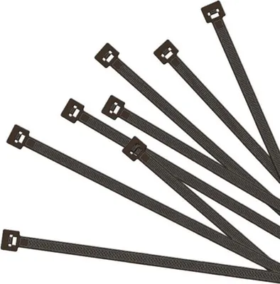Produktbild von Kabelbinder 350x4,5mm 50 Stück schwarz