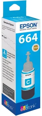 Produktbild von Epson T6642 - 70 ml - Cyan - original - Nachfülltinte - für EcoTank ET-14000, ET-16500, ET-2500, ET-2550, ET-2600, ET-2650, ET-3600, ET-4500, ET-4550