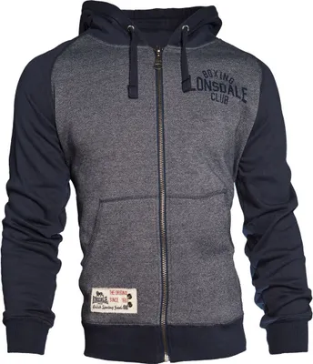 Image de Sweat à capuche zippé Lonsdale Slough Taille : S