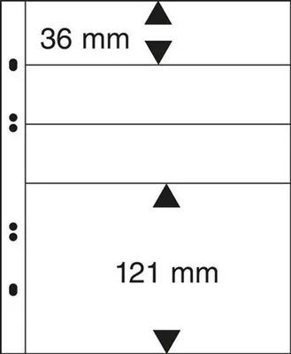 Produktbild von Lindner MU1319 Multi collect Blätter-schwarz