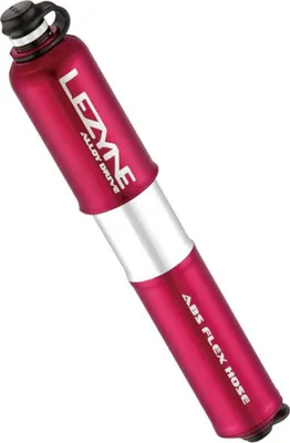 Produktbild von Lezyne Alloy Drive, Handluftpumpe, Fahrrad, Rot, Silber, I-Typ-Griff, 6,2 bar, Aluminium