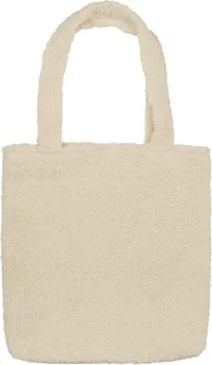 Produktbild von styleBREAKER Damen Tasche aus Teddyfell mit breiten Henkeln | kuschelige Beuteltasche mit Magnetverschluss | weich gefüttert & ideal als Shopper