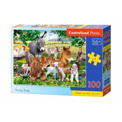 Immagine prodotto di Puzzle 100 pezzi In Fattoria 111138