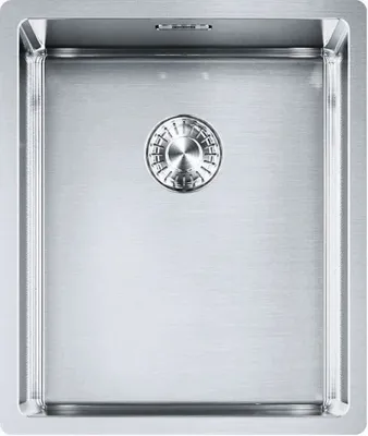 Produktbild von Franke Maris Unterbauspüle Edelstahlspüle BXX 110-34 Druckknopf Edelstahl ab 45 cm 122.0374.690 - inkl.