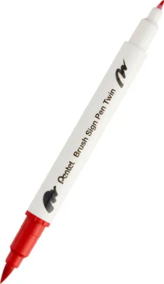 Image de Pentel calligrafiest. BrushSignPenTwin rt