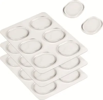 Produktbild von INF Dämpferpolster für Schlagzeuge, Silikon-Trommeldämpfer-Gelpolster Transparent