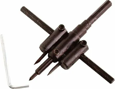 Obrázok produktu pre Nastaviteľný vrták do dreva s 2 vrtákmi, H30-120 mm