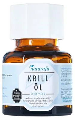 Image de naturafit Huile de krill en gélules, 30 gélules