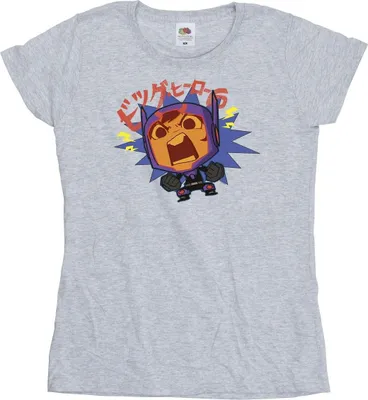 Produktbild von Disney - "Big Hero 6" T-Shirt für Damen BI48407 (S) (Grau)