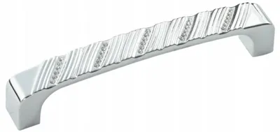Produktbild von AMIX Möbelgriff UKS015 mit Kristallen Chrom 128 mm