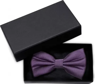 Produktbild von Fabio Farini - 1 Stück Violette Herren Fliegen - Männer Querbinder Vorgebunden Bowtie Struktur Lila/Weiß - Exotic Purple/Purple Phantom