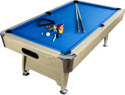 Produktbild von 7ft Billardtisch (Maße 214x122x82 cm) Pool Billiard Billard Billiardtisch 7 Fuß
