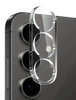 Image de Protection en verre trempé pour Samsung Galaxy S25 Plus : protection complète de l'appareil photo, transparente