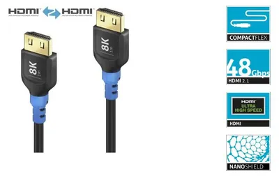 Immagine prodotto di Cavo HDMI PureLink FlexInstall 8K da 0,30 m