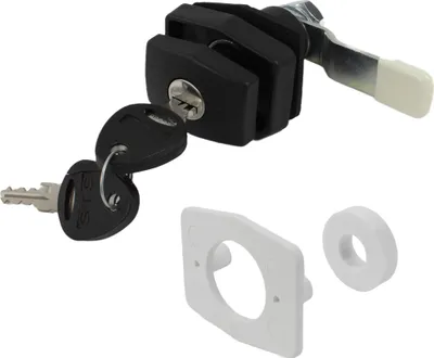 Zdjęcie produktu dla STS Push lock blokada klapy Sześciokątna klapa serwisowa przyczepa kempingowa łódź czarny