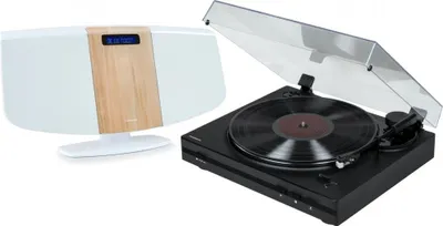 Produktbild von Stereoanlage / Digitale Minianlage mit Plattenspieler THOMSON TT350 & MIC401