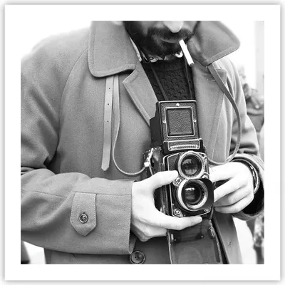 Produktbild von Poster - Poster ohne Rahmen - Die Kamera Retro Vintage - 60x60 cm - Wand Bild - Wanddeko - Wandbilder - Kunstposter - Wandposter - Bilder - Kunstdruck - Wanddekoration - Wandbild - P2XAC60x60-5009