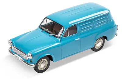 Obrázek produktu pro Škoda 202 (1965) model 1:43 dodávka modrá