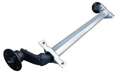 Produktbild von AL-KO OPTIMA ungebremste Anhängerachse 750 kg 4x100 1070 mm 1380 mm Achse für Bootsanhänger PKW Anhänger Autoanhänger Transportanhänger Bollerwagen