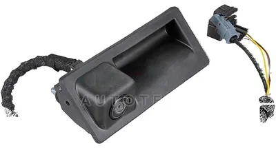 Immagine prodotto di Maniglia per portellone posteriore con microinterruttore, in plastica nera METZGER, per VW CADDY e altri modelli