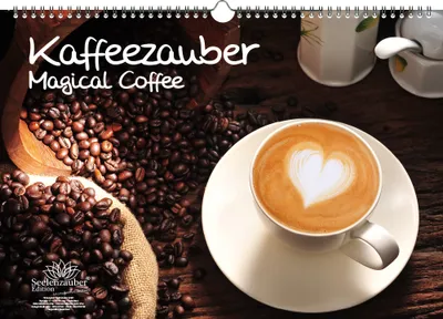 Produktbild von Kaffeezauber DIN A3 - Immerwährender Kalender Kaffee - Seelenzauber