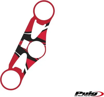 Produktbild von PUIG 6964R Radikal Yoke Protector  passend fuer HONDA CBR1000RR FIREBLADE Rot