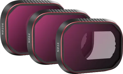 Obrázek produktu pro STARTRC 3-pack ND filtrů, sada filtrů pro objektiv, filtry ND16/ND64/ND256, hliníkový rám, AGC, optické sklo, vodotěsné, odolné proti poškrábání, antireflexní, s vícevrstvými vrstvami, kompatibilní s DJI Mini 4 Pro